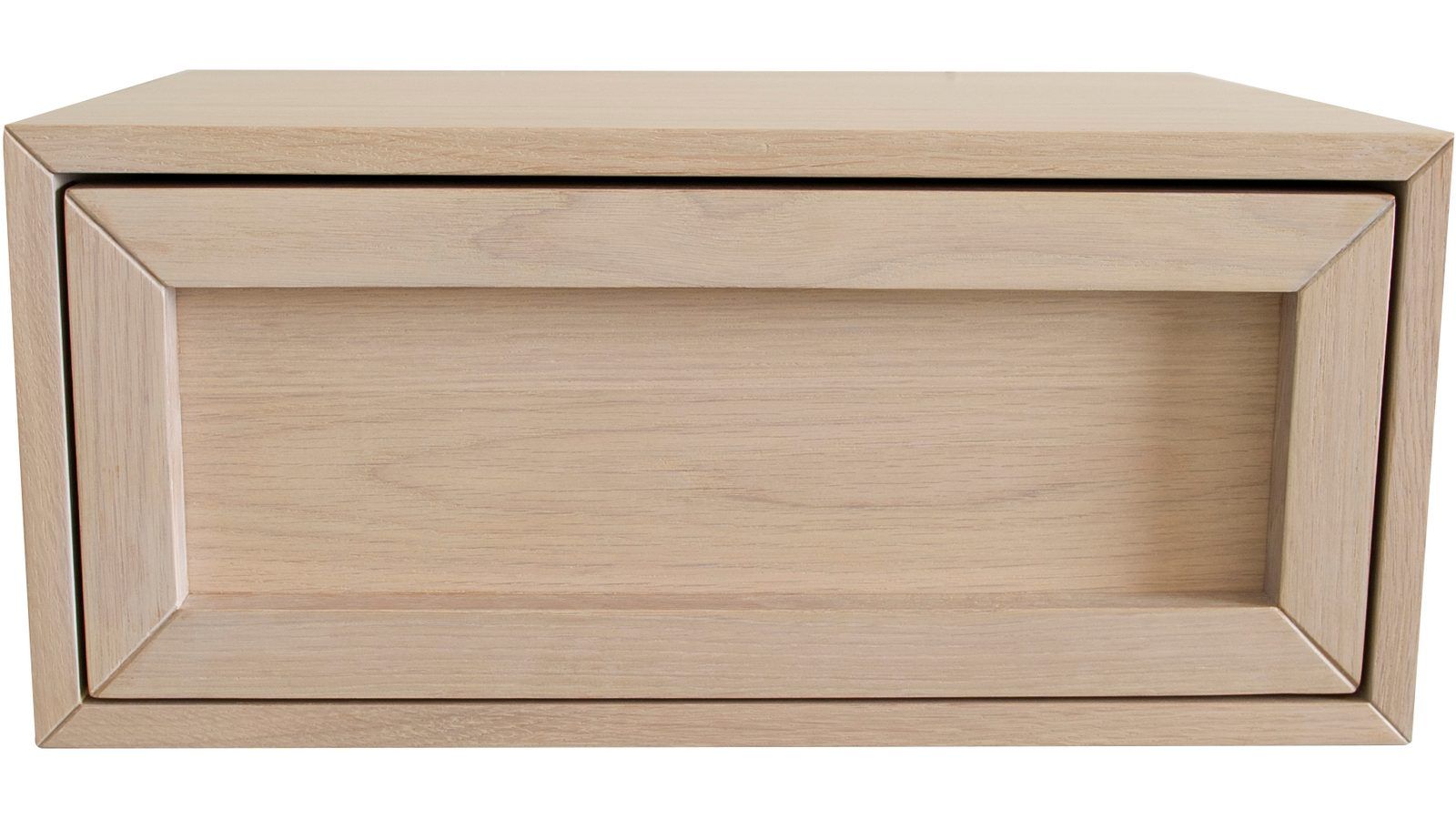 Nattbord Korsen for Vegg - Hvitpigmentert eik