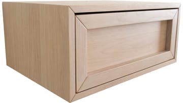 Nattbord Korsen for Vegg - Hvitpigmentert eik - Møbler - Bord - Avlastningsbord - Sengebord & nattbord