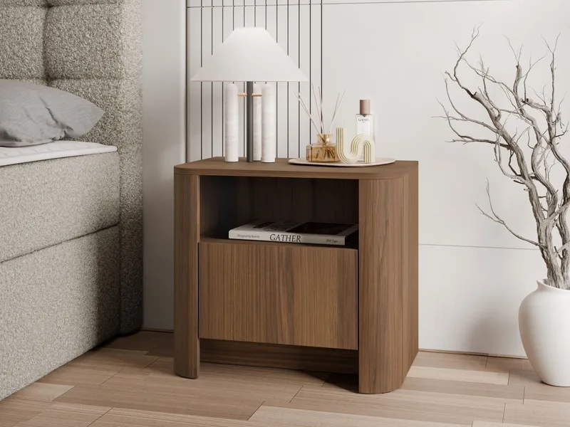 nattbord Nattbord BARI S58 brun - Møbler - Bord - Avlastningsbord - Sengebord & nattbord