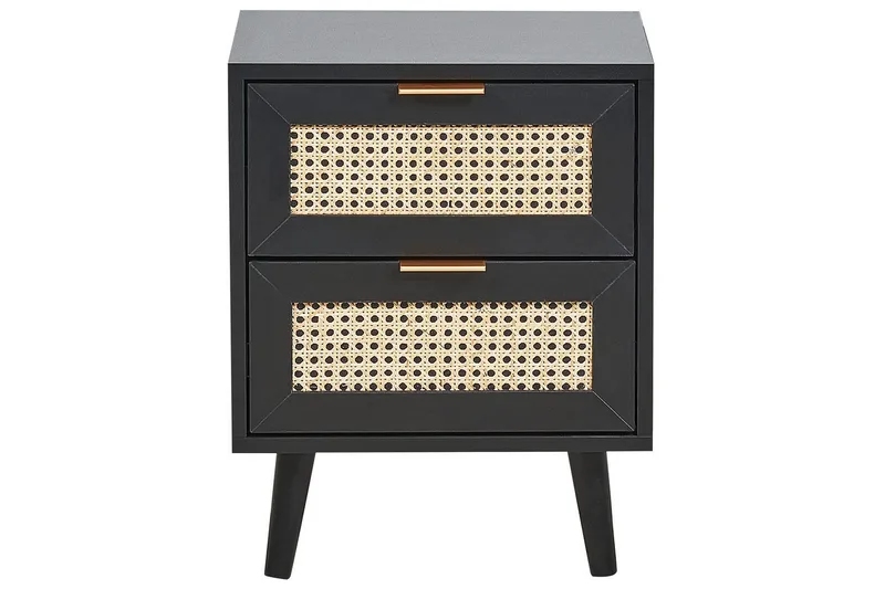 Nattbord Opoco med 2 oppbevaringsskuffer - Møbler - Bord - Avlastningsbord - Sengebord & nattbord