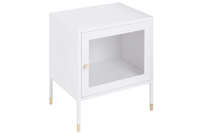 Nattbord Ossett Hvit, Hvit