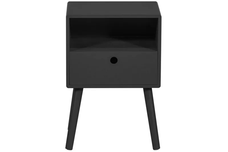Nattbord Ozzy - Svart - Møbler - Bord - Avlastningsbord - Sengebord & nattbord
