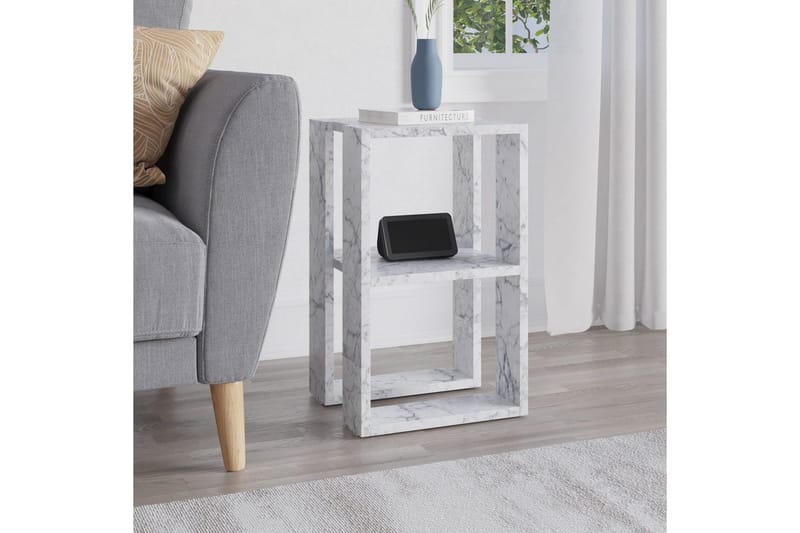 Nattbord Quival Carrara Marmor - Carrara Marmor - Møbler - Bord - Avlastningsbord - Sengebord & nattbord