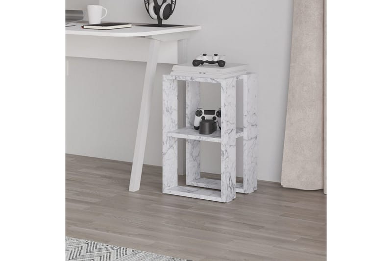 Nattbord Quival Carrara Marmor - Carrara Marmor - Møbler - Bord - Avlastningsbord - Sengebord & nattbord