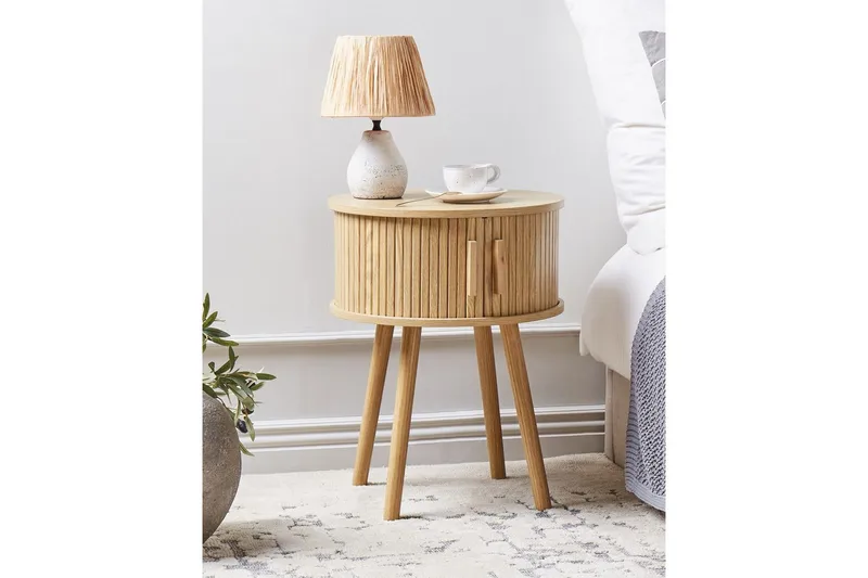 Nattbord Selah 45x45x59 cm - 45x45x59 cm - Møbler - Bord - Avlastningsbord - Sengebord & nattbord