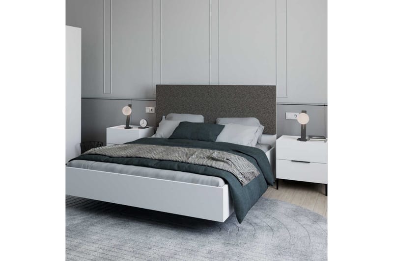 Nattbord Serene Hvit - Hvit - Møbler - Bord - Avlastningsbord - Sengebord & nattbord