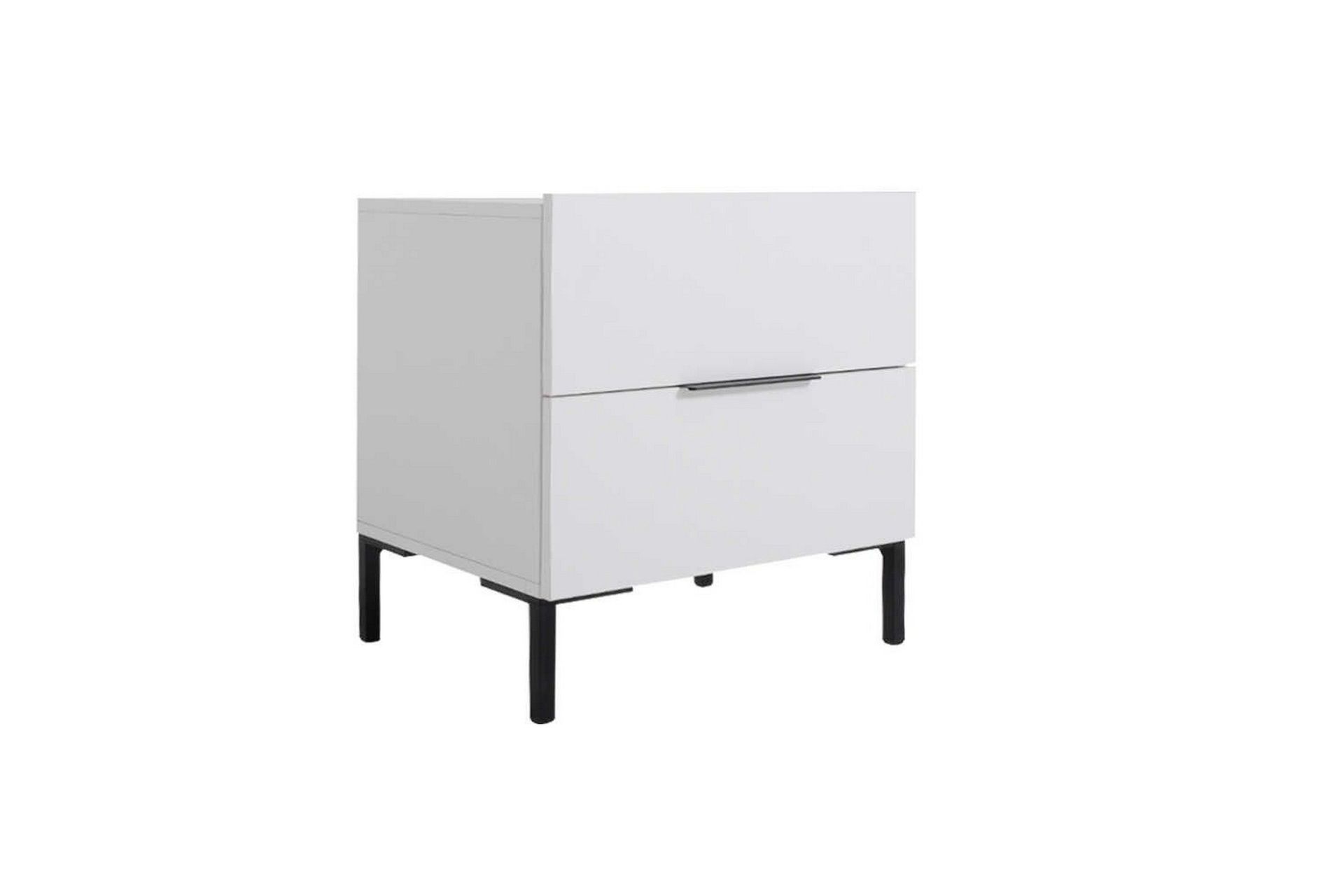 Nattbord Serene Hvit - Hvit