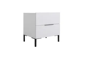 Nattbord Serene Hvit - Hvit - Møbler - Bord - Avlastningsbord - Sengebord & nattbord
