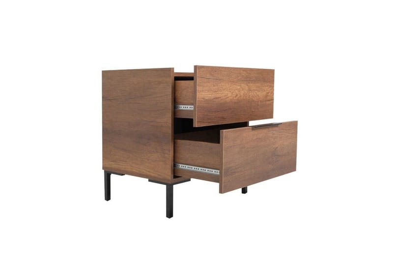 Nattbord Serene Valnøtt - Valnøtt - Møbler - Bord - Avlastningsbord - Sengebord & nattbord