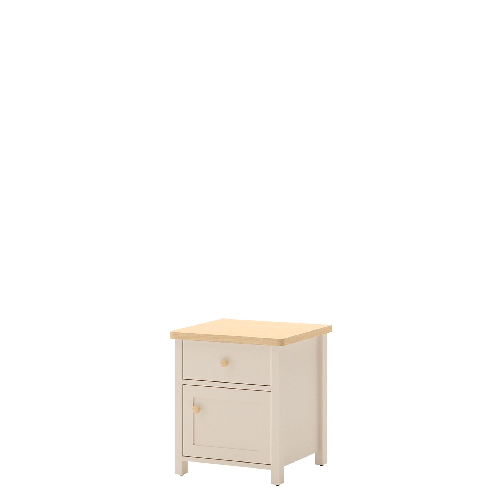 nattbord Story Beige, eik - Beige, eik