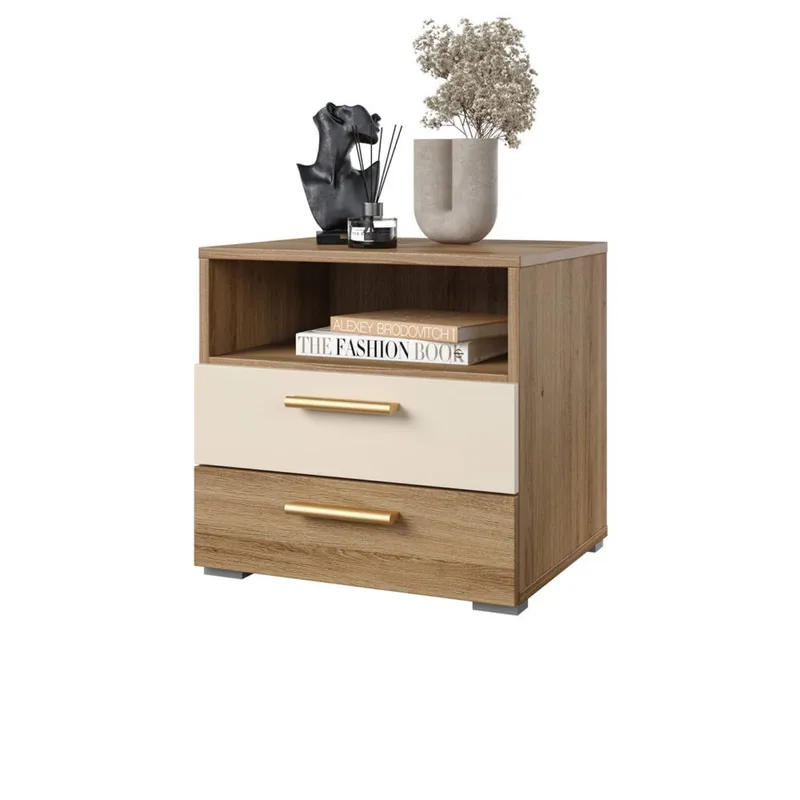 Nattbord Vertina med 2 skuffer - Møbler - Bord - Avlastningsbord - Sengebord & nattbord