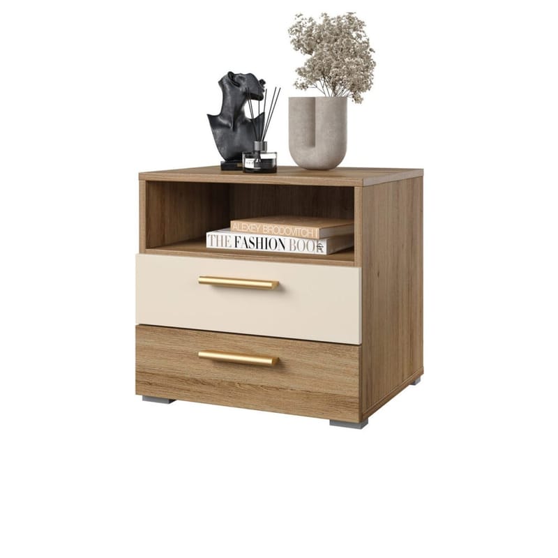 Nattbord Vertina med 2 skuffer - Møbler - Bord - Avlastningsbord - Sengebord & nattbord