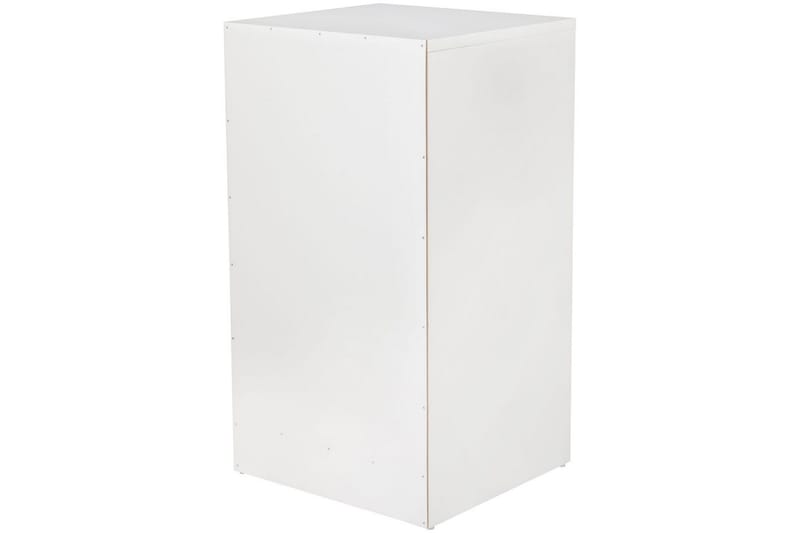 Nattbord Wohnling for kontinentalseng, 68 cm høy og 3 skuffer i en moderne stil Hvit - Hvit - Møbler - Bord - Avlastningsbord - Sengebord & nattbord