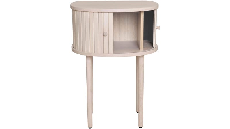 Nattbord Yngvar 68 cm - Hvitpigmentert eik - Møbler - Bord - Avlastningsbord - Sengebord & nattbord