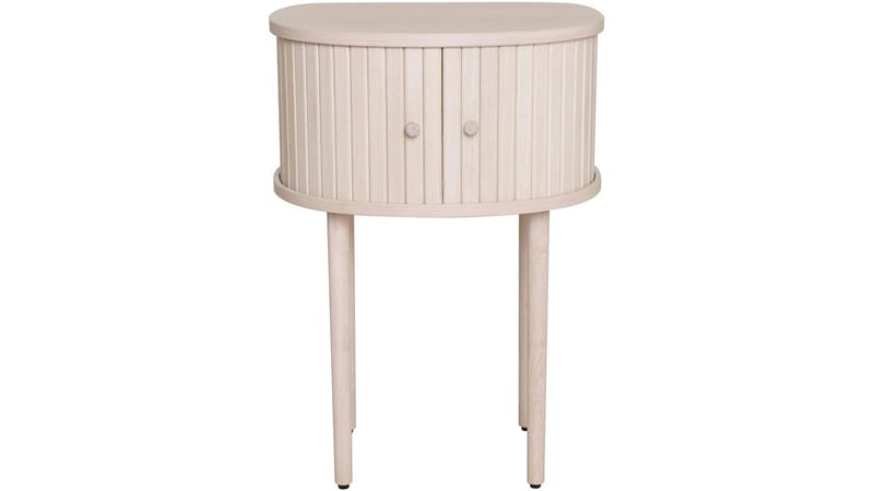 Nattbord Yngvar 68 cm - Hvitpigmentert eik - Møbler - Bord - Avlastningsbord - Sengebord & nattbord