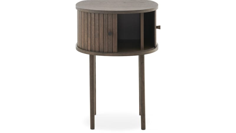 Nattbord Yngvar H68 cm - Brunlakkert eik - Møbler - Bord - Avlastningsbord - Sengebord & nattbord