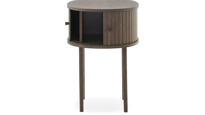 Nattbord Yngvar H68 cm - Brunlakkert eik - Møbler - Bord - Avlastningsbord - Sengebord & nattbord