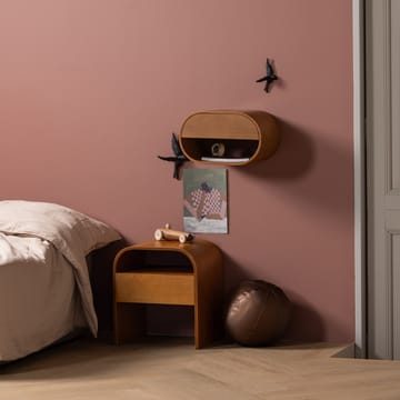 Nattbord/Sidebord Momo 40 cm - Brun - Møbler - Bord - Avlastningsbord - Sengebord & nattbord