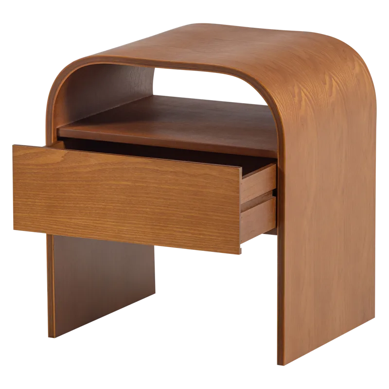 Nattbord/Sidebord Momo 40 cm - Brun - Møbler - Bord - Avlastningsbord - Sengebord & nattbord