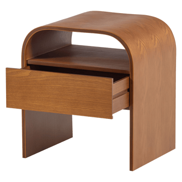 Nattbord/Sidebord Momo 40 cm - Brun - Møbler - Bord - Avlastningsbord - Sengebord & nattbord