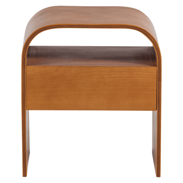Nattbord/Sidebord Momo 40 cm - Brun - Møbler - Bord - Avlastningsbord - Sengebord & nattbord