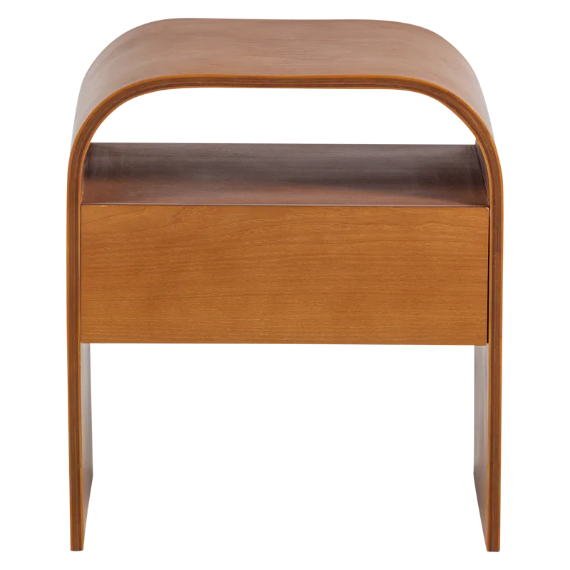 Nattbord/Sidebord Momo 40 cm - Brun - Møbler - Bord - Avlastningsbord - Sengebord & nattbord