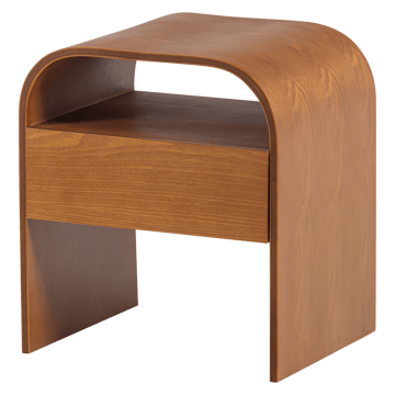 Nattbord/Sidebord Momo 40 cm - Brun - Møbler - Bord - Avlastningsbord - Sengebord & nattbord