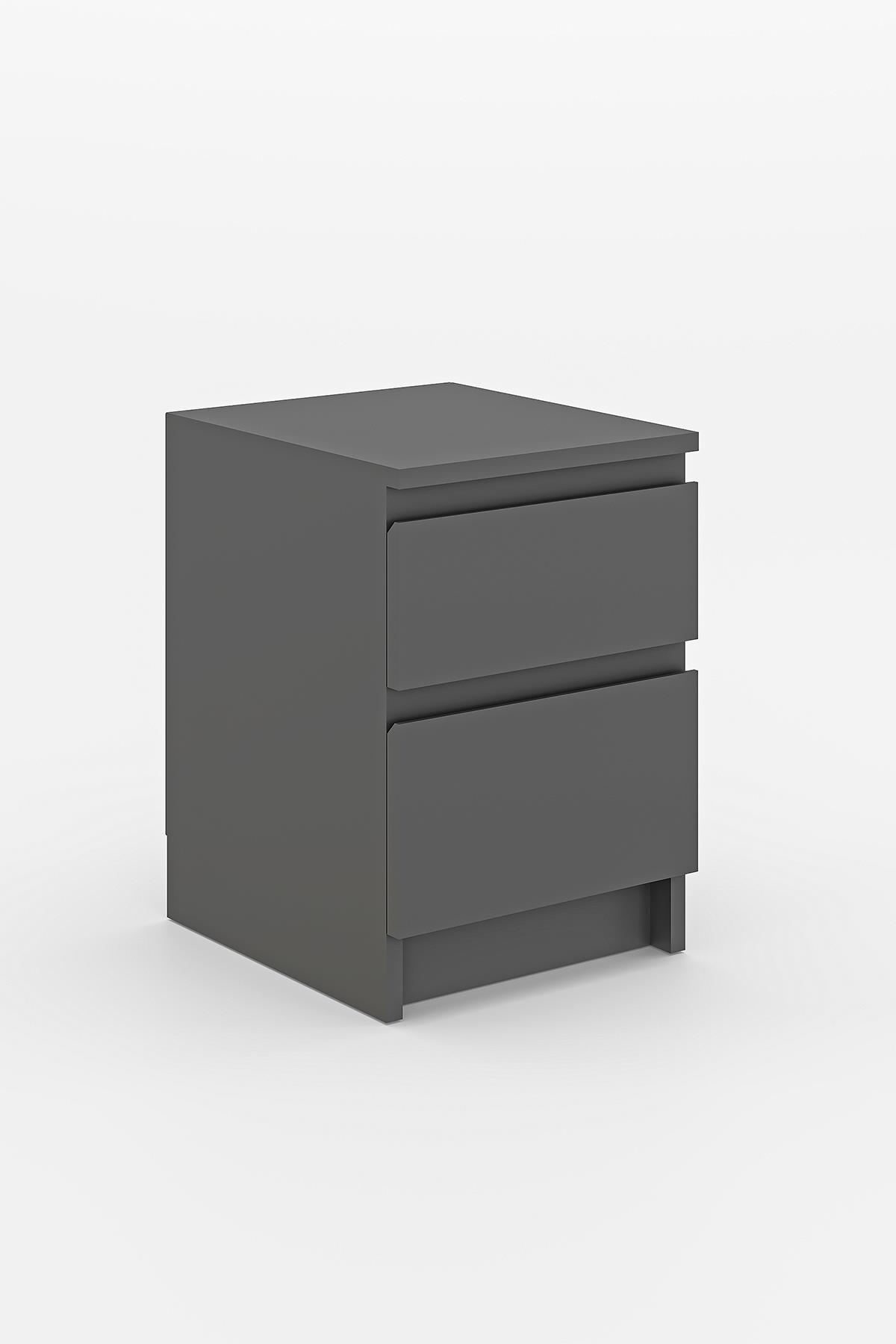 Nightstand Hanah Home Antrasitt - Antrasitt