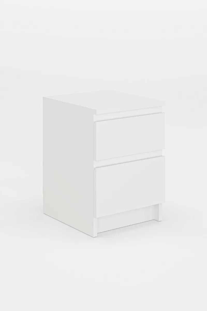 Nightstand Hanah Home Hvit, undefined