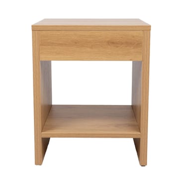 Nightstand HOME4YOU - beige - Møbler - Bord - Avlastningsbord - Sengebord & nattbord