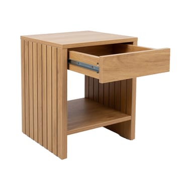 Nightstand HOME4YOU - beige - Møbler - Bord - Avlastningsbord - Sengebord & nattbord