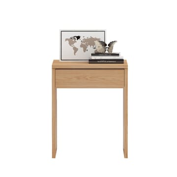 Nightstand HOME4YOU - beige - Møbler - Bord - Avlastningsbord - Sengebord & nattbord