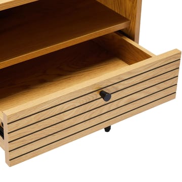 Nightstand HOME4YOU - brun - Møbler - Bord - Avlastningsbord - Sengebord & nattbord