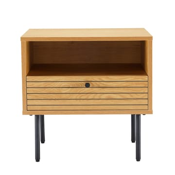 Nightstand HOME4YOU - brun - Møbler - Bord - Avlastningsbord - Sengebord & nattbord