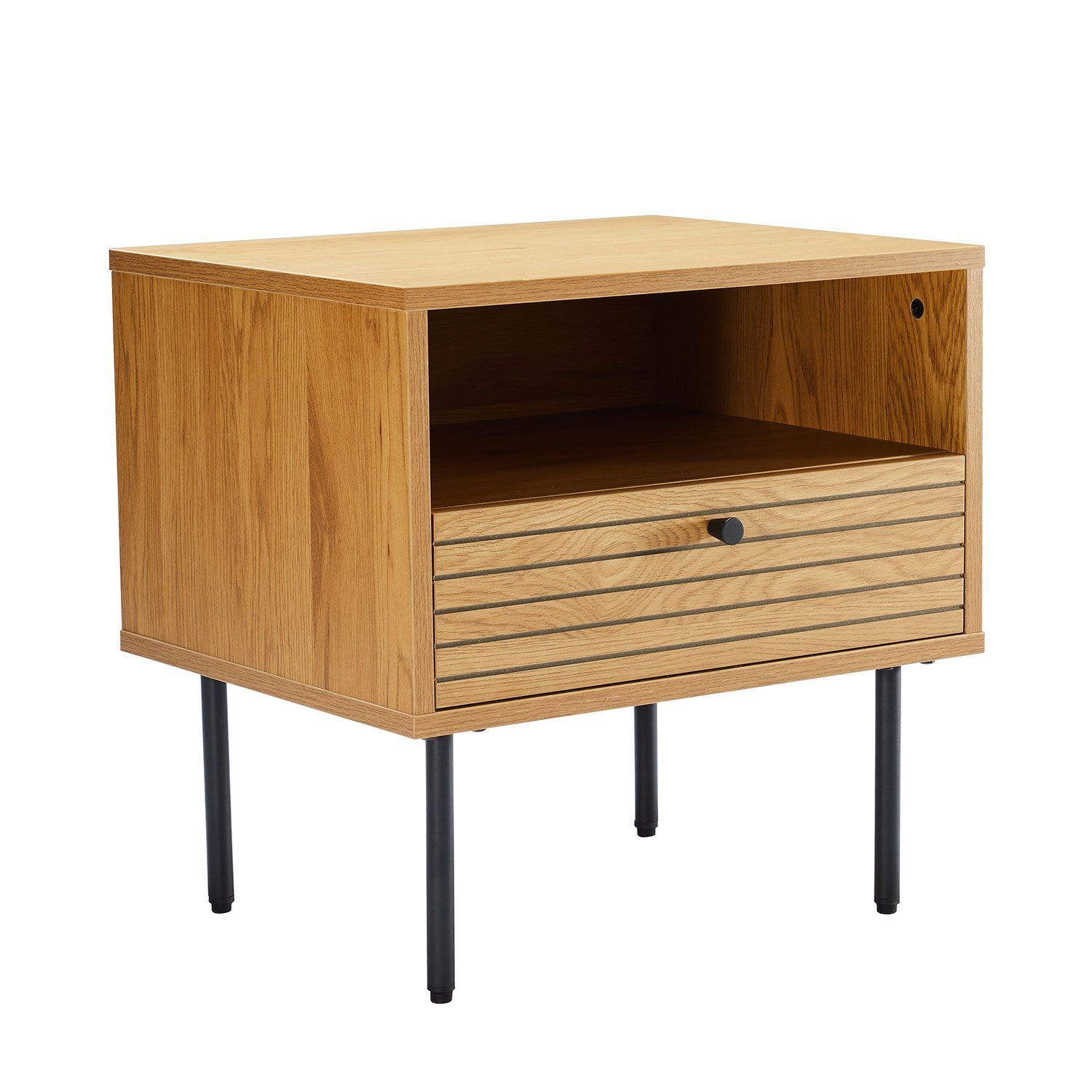 Nightstand HOME4YOU - brun
