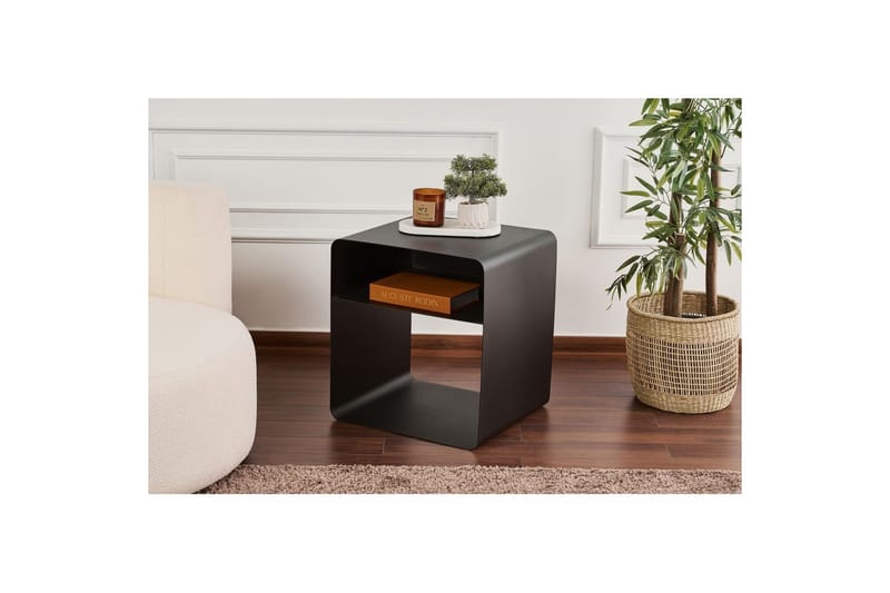 Nivo Sidebord 45 cm - Svart - Møbler - Bord - Avlastningsbord - Lampebord & sidebord
