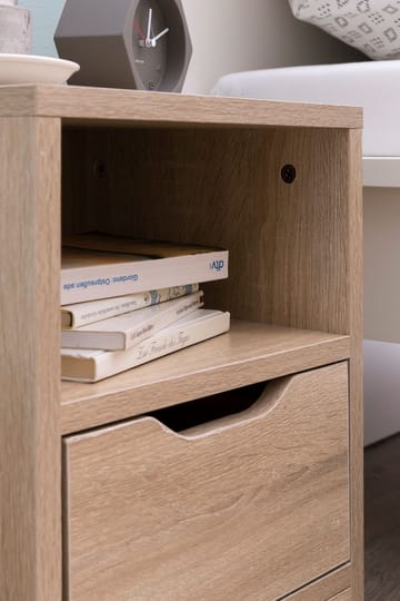 Norira Nattbord 31 cm - lys eik - Møbler - Bord - Avlastningsbord - Sengebord & nattbord