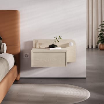 Nosina Nattbord 52 cm - krem - Møbler - Bord - Avlastningsbord - Sengebord & nattbord