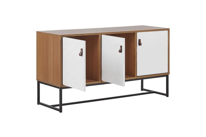 Nueva Skjenk 112 cm i Tre - Hvit|Brun|Svart - Oppbevaring - Oppbevaringsmøbler - Sideboard & skjenker