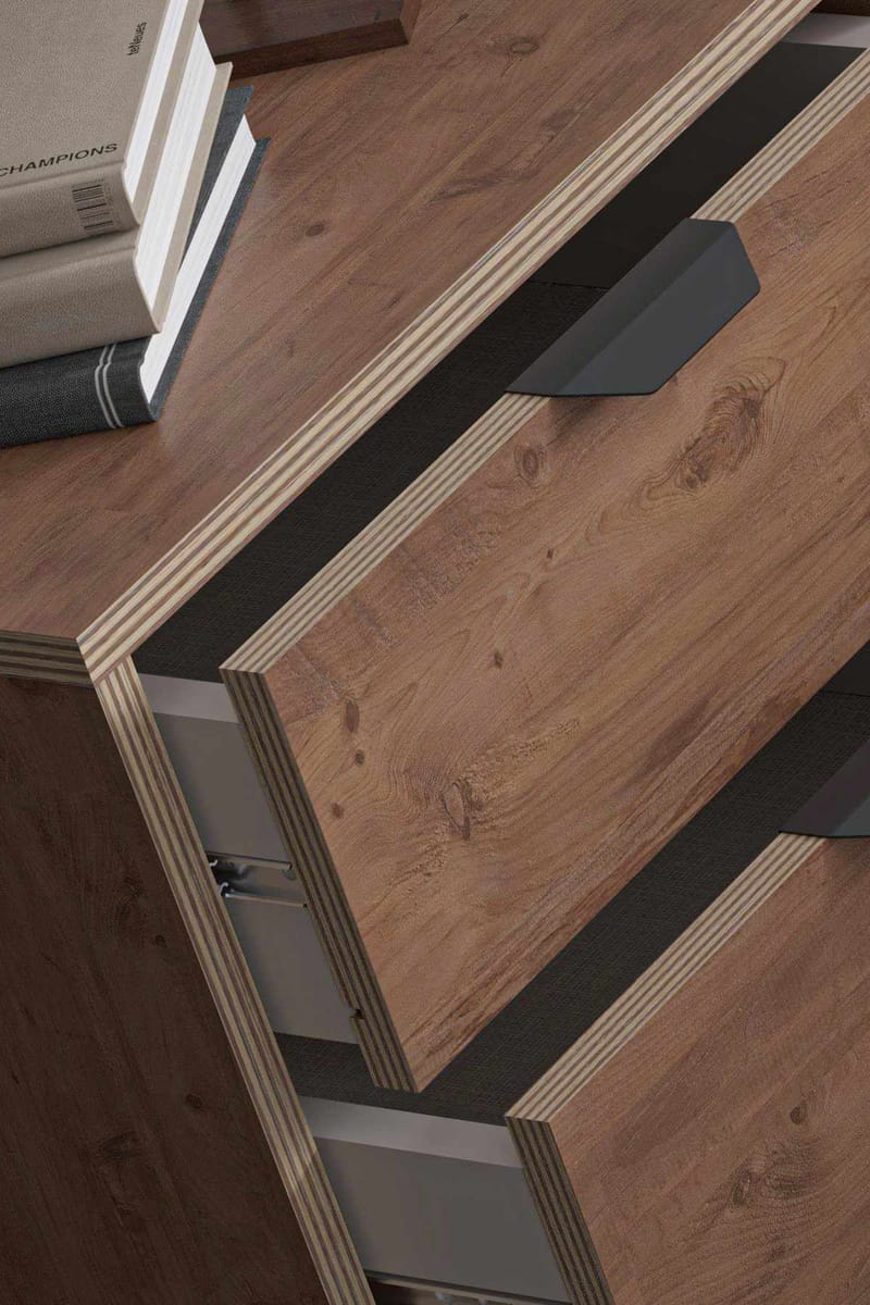 Olyros nattbord 45 cm - Atlas Furu - Møbler - Bord - Avlastningsbord - Sengebord & nattbord