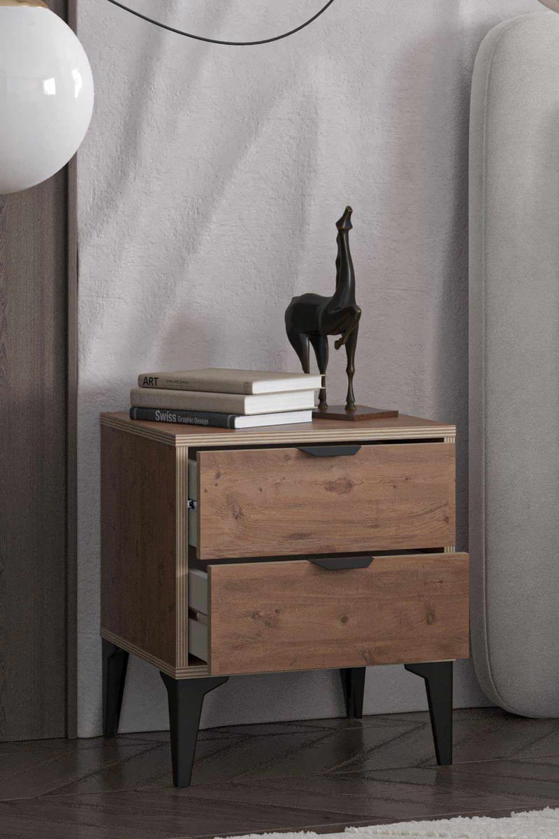 Olyros nattbord 45 cm - Atlas Furu - Møbler - Bord - Avlastningsbord - Sengebord & nattbord