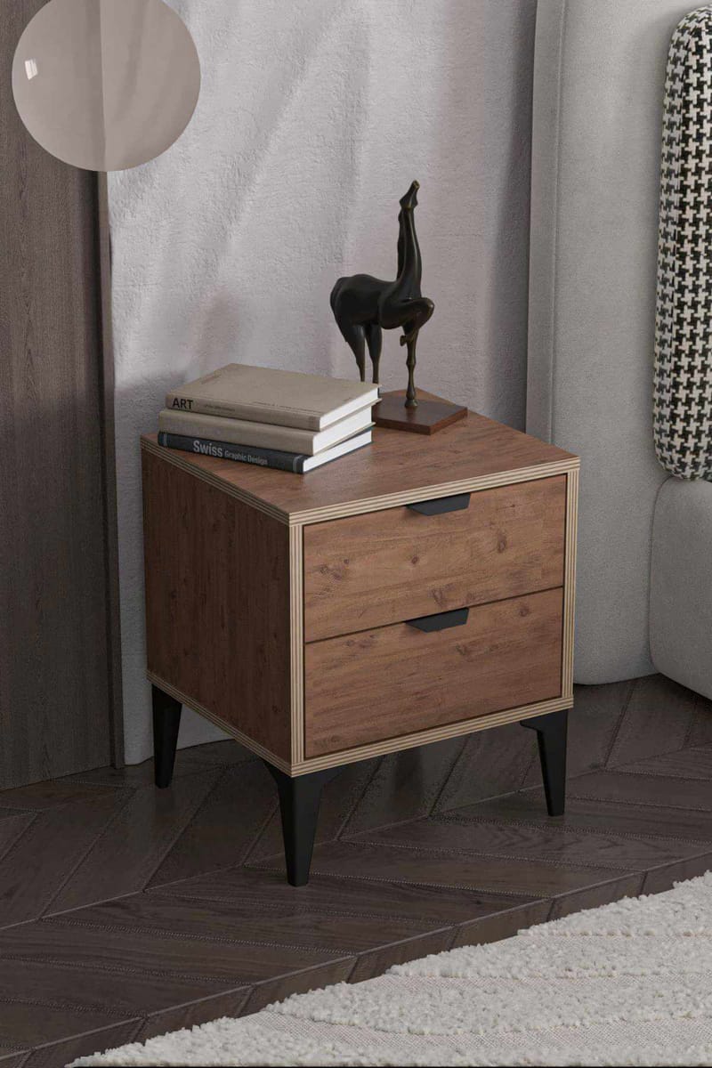 Olyros nattbord 45 cm - Atlas Furu - Møbler - Bord - Avlastningsbord - Sengebord & nattbord