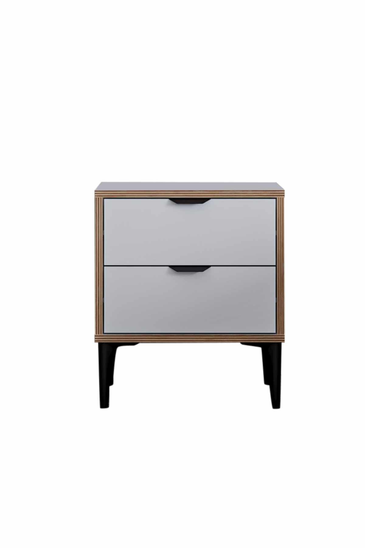 Olyros nattbord 45 cm - Hvit