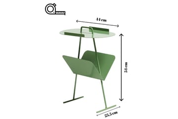 Orren Sidebord 44 cm - Grønn - Møbler - Bord - Avlastningsbord - Lampebord & sidebord