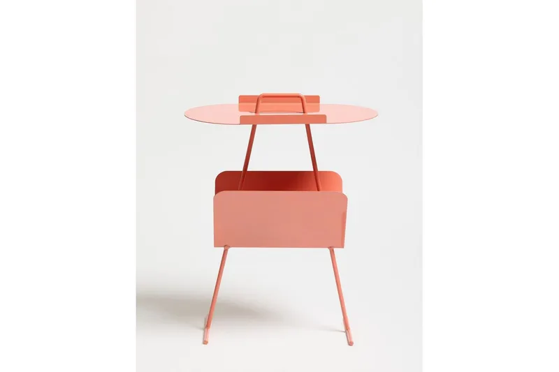 Orren Sidebord 44 cm - Rosa - Møbler - Bord - Avlastningsbord - Lampebord & sidebord