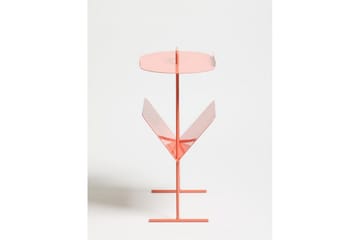 Orren Sidebord 44 cm - Rosa - Møbler - Bord - Avlastningsbord - Lampebord & sidebord