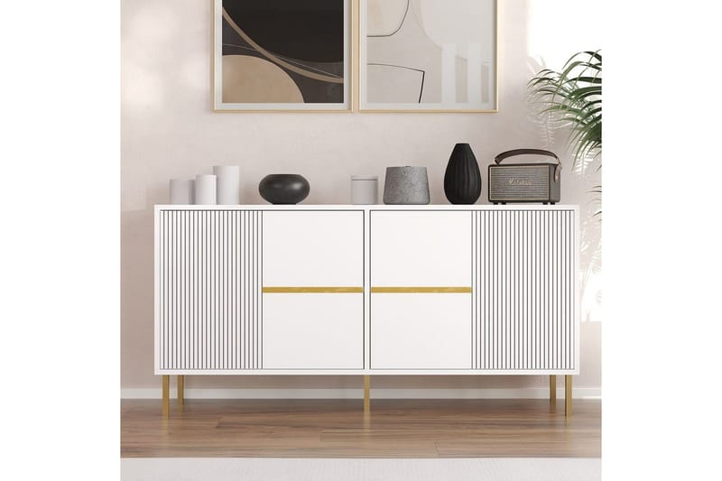 Osmar Konsollbord 150 cm - Hvit - Møbler - Bord - Avlastningsbord - Gangbord