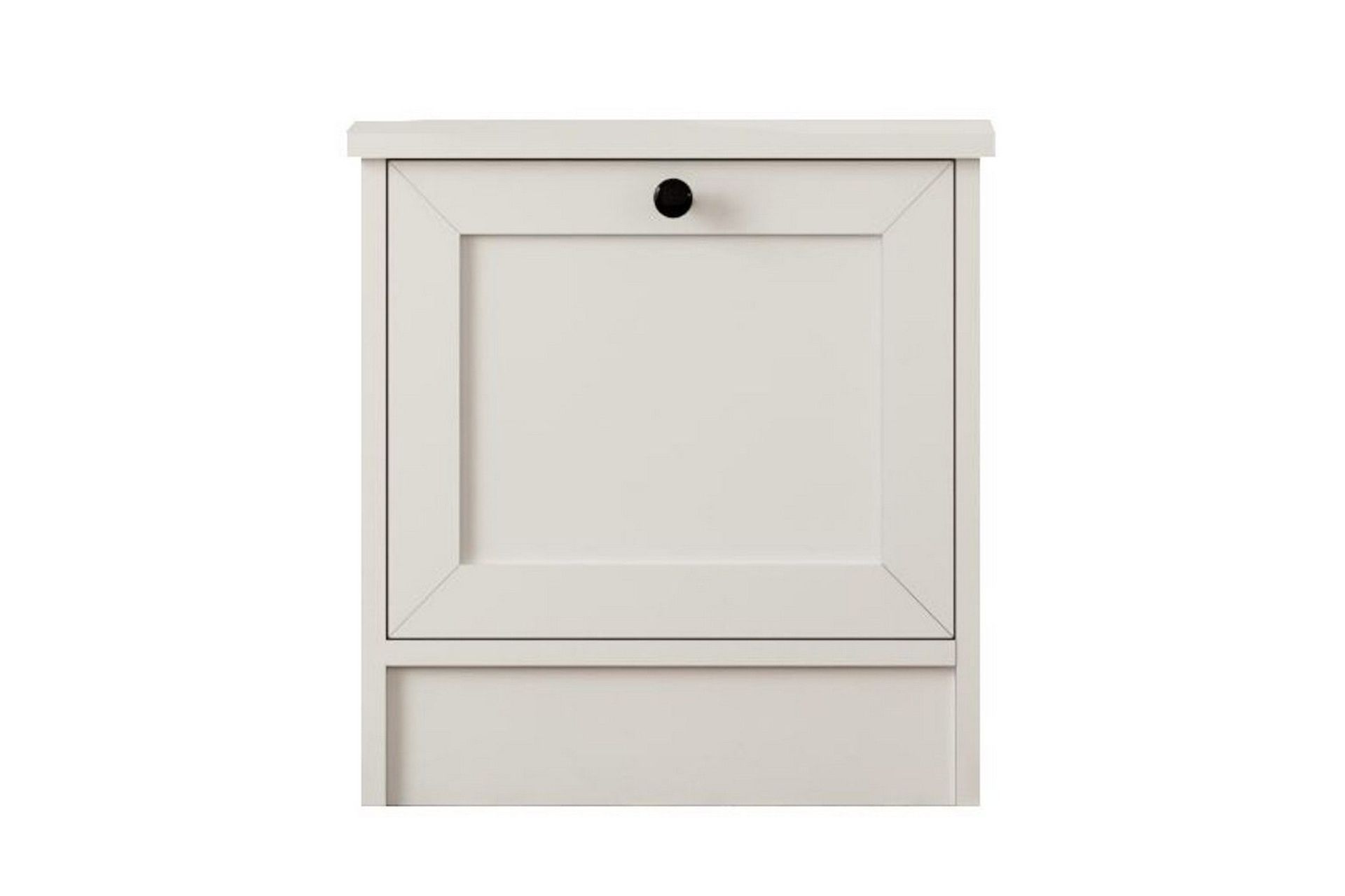 Ovril Nattbord 45 cm - Matt Hvit