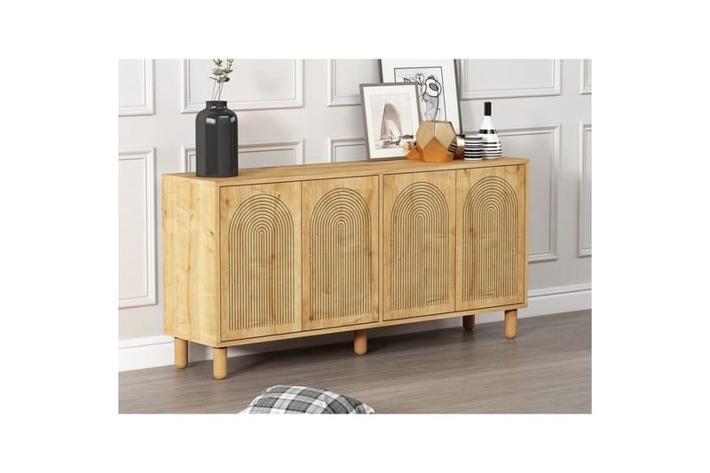 Ovrin Konsollbord 150 cm - Eik - Møbler - Bord - Avlastningsbord - Gangbord