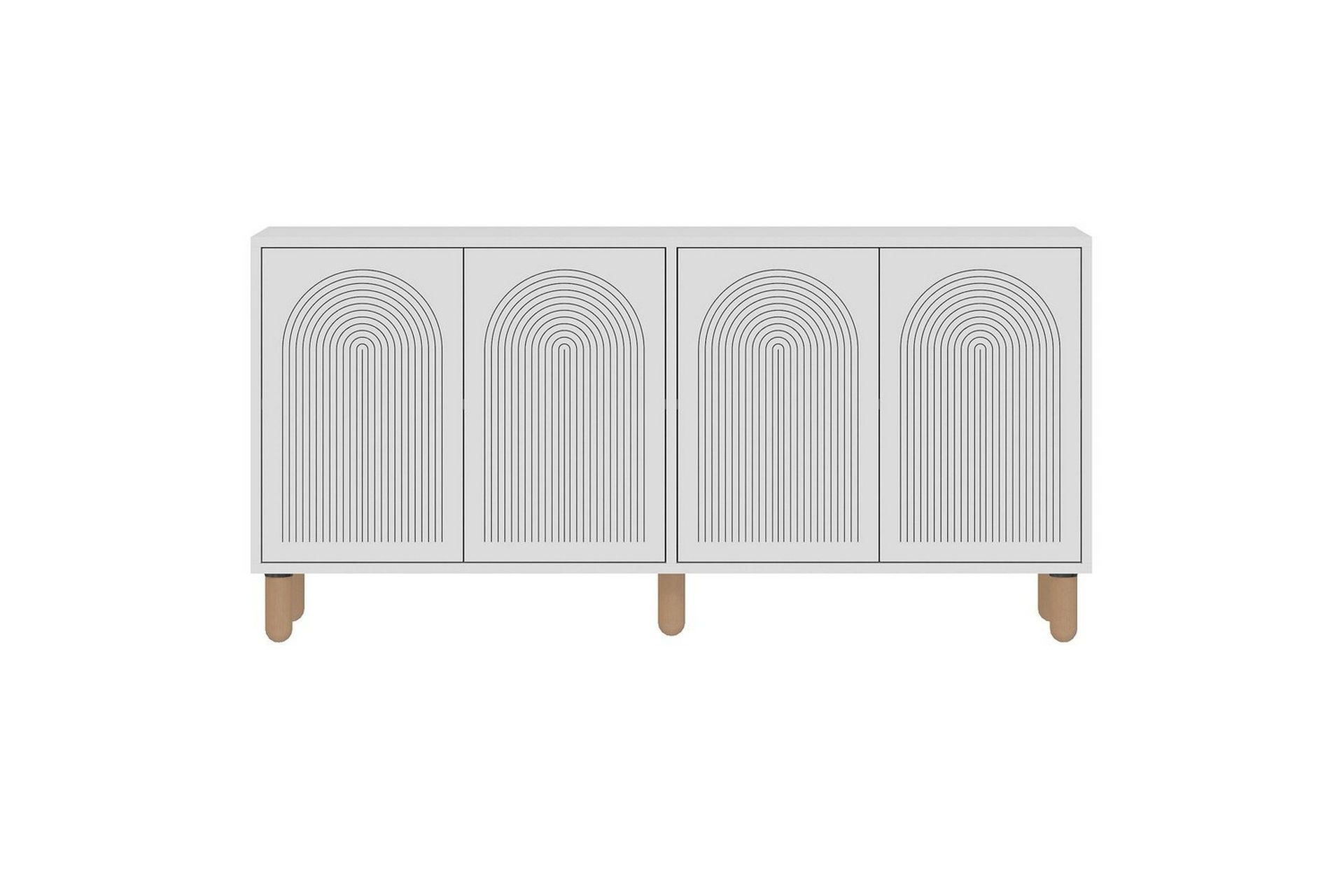 Ovrin Konsollbord 150 cm - Hvit
